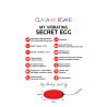 My Vibrating Secret Egg 2 couleur aux choix Clara Morgane