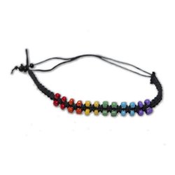Bracelet en perles drapeau LGBT - Pride