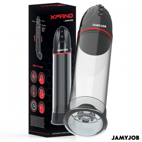 POMPE AUTOMATIQUE XPAND 3 NIVEAUX D'ASPIRATION GRIS -JAMYJOB