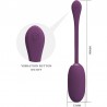 OEUF VIBRANT RECHARGEABLE VIOLET -DOREEN - PRETTY LOVE