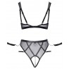 Ensemble noir de Cottelli BONDAGE