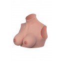 BUSTE SEINS RÉALISTES COL HAUT