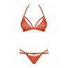 ENSEMBLE 2 PIÈCES ROUGE L/XL - 838-SET-3 -