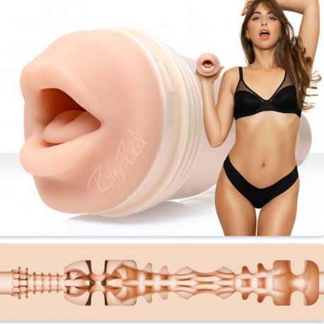 MASTURBATEUR - RILEY REID INSOMNIA MOUTH -FLESHLIGHT GIRLS