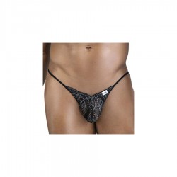 String dentelle Elidon Noir pailleté - T S/M