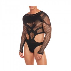 Body en résille Out Of Orbit Noir