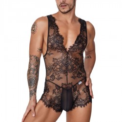 Body Dentelle Dos Nu Psyché Noir