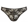 Slip sexy dentelle Noir