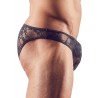 Slip sexy dentelle Noir
