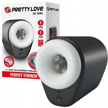 Masturbateur vibrant avec va-et-vient -Pretty Love - DJ GIRL
