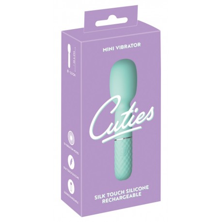 Mini stimulateur clitoridien vert - Cuties -