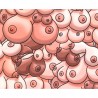 DIABLO PICANTE - TAPIS DE SOURIS COULEUR AVEC DESSIN DE PÉNIS