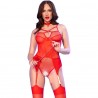 CHILIROSE - CR 4879 BODY SANS ENTREJAMBE ROUGE