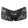 SHORTY Noir, avec dentelle COTTELLI
