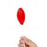 Sucette en forme de vagin à la fraise