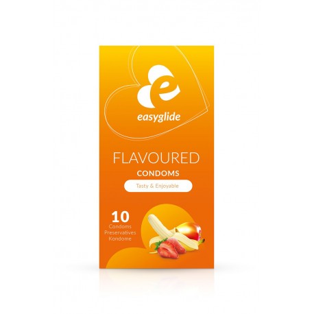 EasyGlide -10 préservatifs PARFUMES
