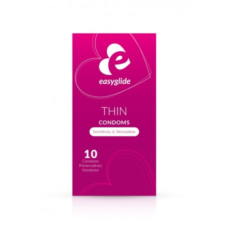 EasyGlide -10 préservatifs Extra Fins