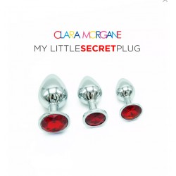 Clara Morgane - PLUG ANAL - My Little Secret - rouge