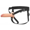 FANTASY X - TENSIONS ELITE - GODE CEINTURE 16.5 CM - HOLLOW SILICONE STRAP-ON