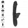 IBIZA - VIBRATEUR ET STIMULATEUR DE CLITORIS AVEC EFFET DE MORDRE ET DE ROTATION