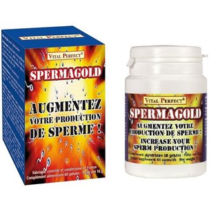Spermagold : augmentez production de sperme - 60 gélules