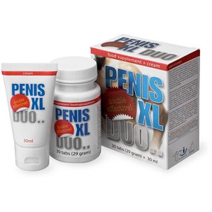 Penis XL Duo Pack (Crème & 30 comprimés)