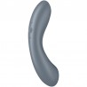 SATISFYER - CURVE TRINITY 1 AIR PULSE VIBRATION GRIS
