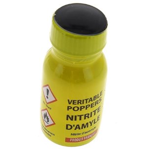 Poppers véritable au nitrite d'amyle - 13 ml