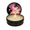 Mini bougie de massage Lueur et Caresse SHUNGA pétale de rose