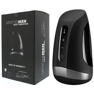 MEN HEAT VIBRATION Satisfyer Vibrant et Chauffant Masturbateur rechargeable