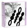 Set 3 Plugs Anals noir Satisfyer