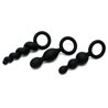 Set 3 Plugs Anals noir Satisfyer