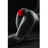 Plug anal rouge pompon queue de lapin Sweet Caress