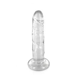 Gode translucide en jelly 18cm Pure Jelly