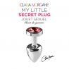 Plug Anal M rouge My Little Secret Plug Clara Morgane