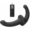 Double Gode Strapless Vibrant 10 Vitesses Noir Ouch