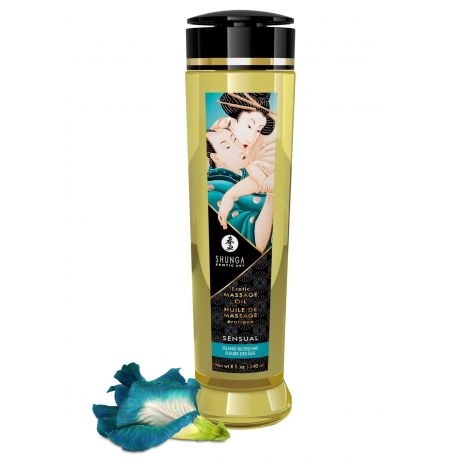 Huile de Massage Sensual Fleurs des Iles - 250 ml SHUNGA