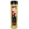 Huile de massage Romance par Shunga Fraise Vin Petillant - 250 ml
