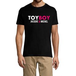 T-shirt Jacquie et Michel Toy Boy - noir