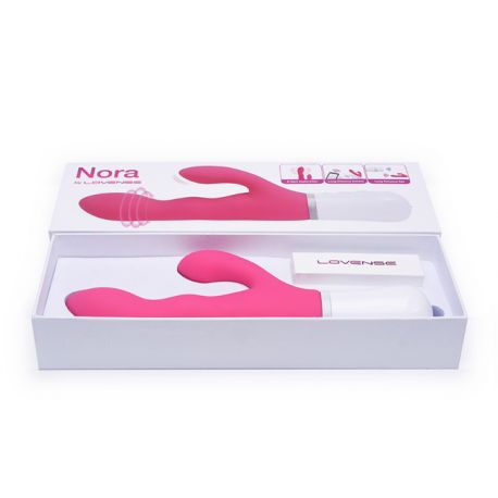 Rabbit connecté Nora vibrator Lovense