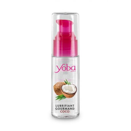 Lubrifiant gourmand noix de coco à base d'eau 50ml Yoba